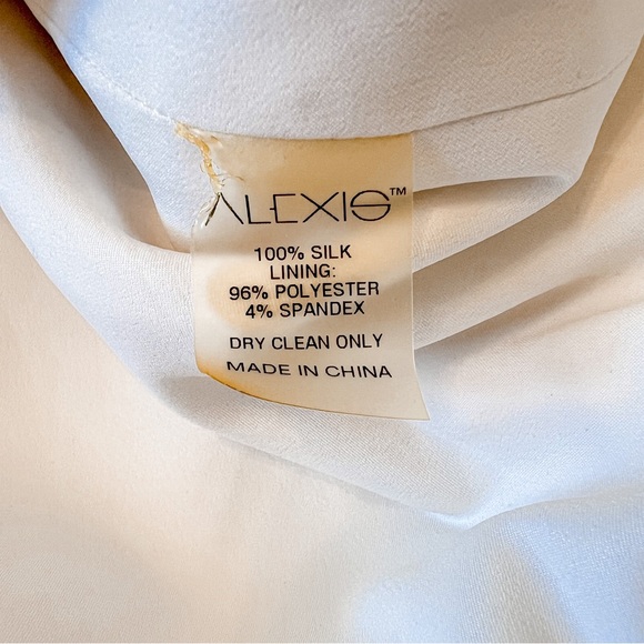 Alexis Zuki Hi-Low Dress, White, Cream, size Small. New With Tags! - Picture 8 of 11